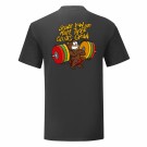 squat low and make those glutes grow, teddy  - T skjorte for deg som kjører ass to the grass i racken  thumbnail