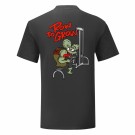 Row to grow , gymrat - T-skjorta for deg som bygger en fet rygg og har glimt i øyet thumbnail