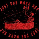 Just one more rep , rød print  thumbnail