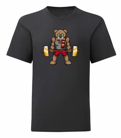 Muscle teddy , T-skjorte 